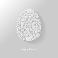 Easter congratulatory background
