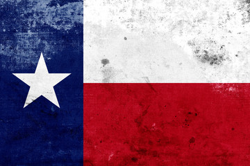 Grunge Texas State Flag