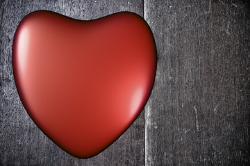 Background with heart on Valentine's Day