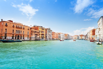Fototapeta na wymiar Grand canal view in Venice