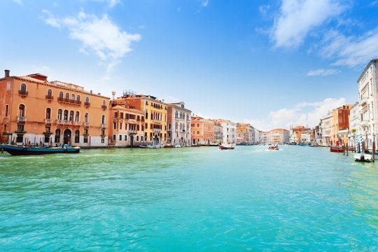 Grand canal view in Venice