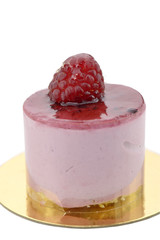 cheese cake with raspberry