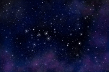 Obraz na płótnie Canvas Starry sky