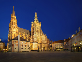 Fototapeta premium kościół św Wita - Praga