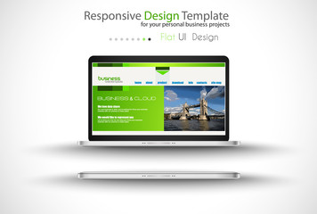Modern devices mockups fpr your business projects.