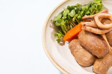 いかと里芋の煮物