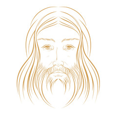 Jesus Christ vector illustration
