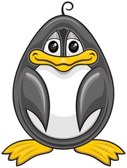 Fototapeta premium cartoon penguin 02