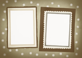 Frame made ​​of paper