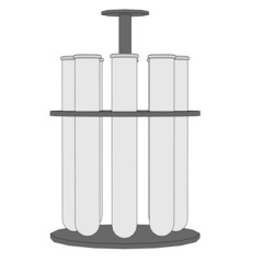cartoon image of laboratory tool