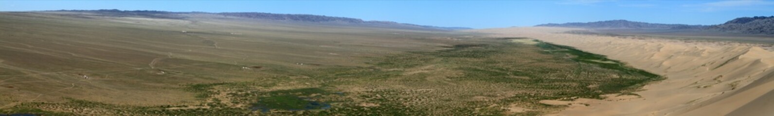 Landschaften der Wüste Gobi Mongolei