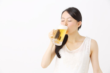 ビール・女性