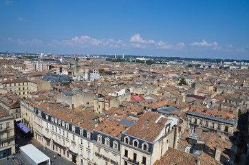 Bordeaux vue du ciel