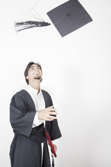 Asian student graduate