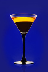 Yellow cocktail