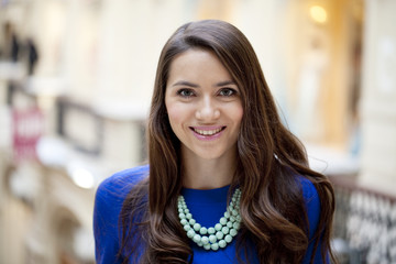 Portrait of beautiful woman