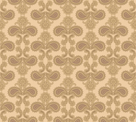 Floral pattern. Flower seamless background. Geometric texture
