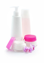 Cosmetic cream, lotion, face cream, makeup remover