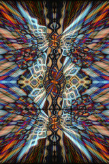 Colourful kaleidoscope background
