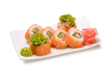 Salmon rolls