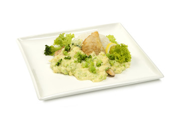 Chicken with vegetables