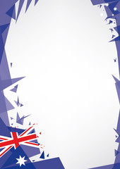 Fototapeta premium background origami of Australia