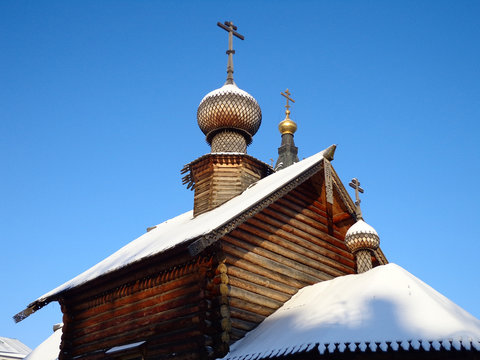 Russia. Moscow. Church Of St Tikhon In Kosino.