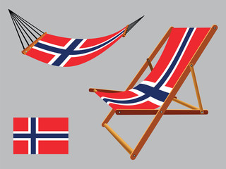 norway hammock and deck chair set