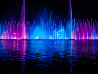 Musical fountain