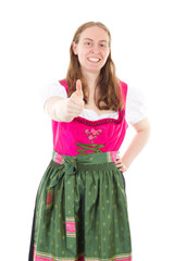 Young woman found the best solution for the problem