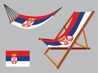 serbia hammock and deck chair set