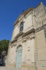 Fototapeta na wymiar Budynek w Montpellier