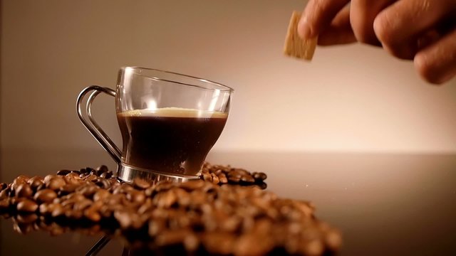 Cup Of Coffee with sugar