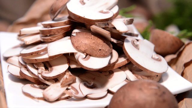 Rotating Mushrooms (loopable Full HD Video file)