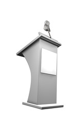 Rednerpult Mikrofon P