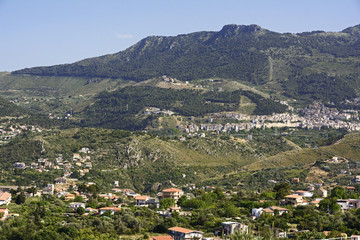 Fototapeta premium Sizilien, Landschaft von Monreale
