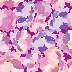 Fototapeta na wymiar Abstract flourish texture. Floral seamless splash pattern