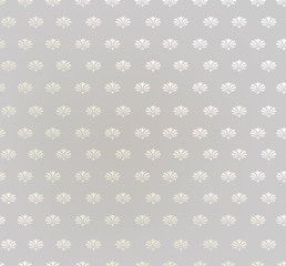 Flower pattern. Floral seamless background. Geometric texture