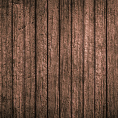 Wood planks wall