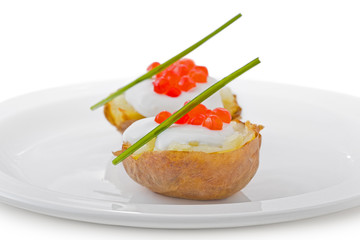 Potatoes with Creme Fraiche
