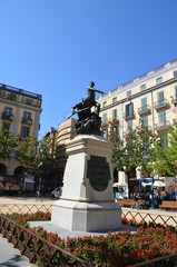 Fototapeta na wymiar Plaça de la Independència, Gérone