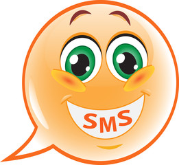 Speech bubble emoticon