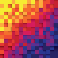 Pixel color abstract background
