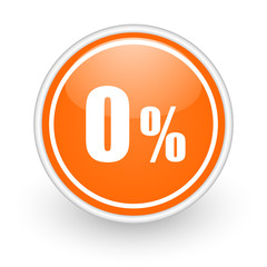 0 percent icon