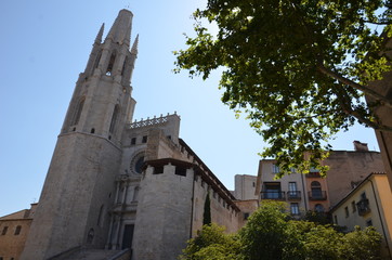 Eglise sant Feliu, Gérone, Espagne
