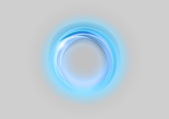 Blue Light Circle