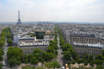 Paris et la Tour Eiffel