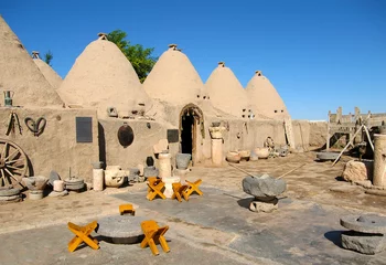 Poster houses of the ancient city of Harran, Turkey © Den