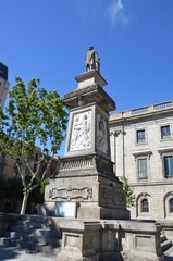 Fototapeta na wymiar Pomnik, Barcelona