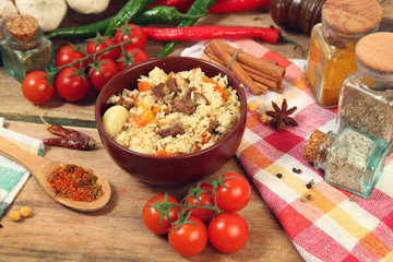 Uzbek pilaf